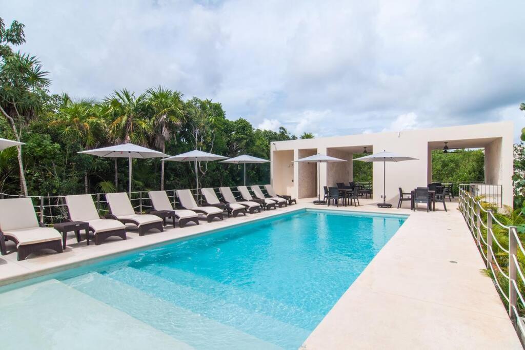 Ground Level Garden Condo At Akumal South By Tao Santamar Экстерьер фото