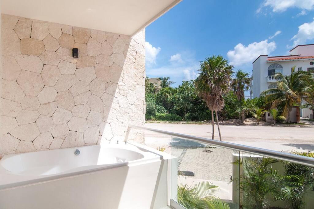 Ground Level Garden Condo At Akumal South By Tao Santamar Экстерьер фото