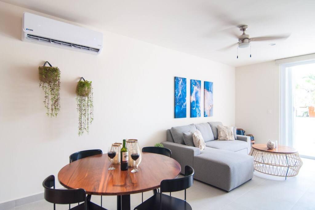 Ground Level Garden Condo At Akumal South By Tao Santamar Экстерьер фото