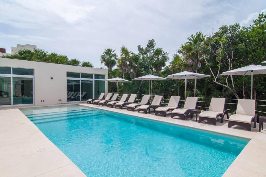 Ground Level Garden Condo At Akumal South By Tao Santamar Экстерьер фото