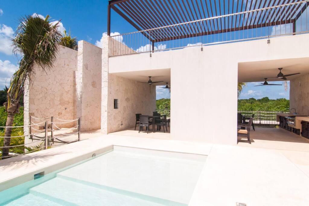 Ground Level Garden Condo At Akumal South By Tao Santamar Экстерьер фото